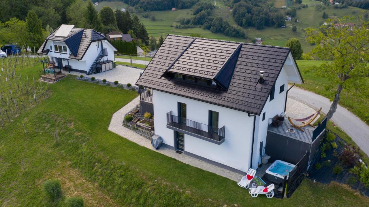 Tanja S Holiday Home In Nature With Sauna And Hot Tub Gorica pri Slivnici Exterior foto